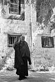 B&W-Monk in Lhasa